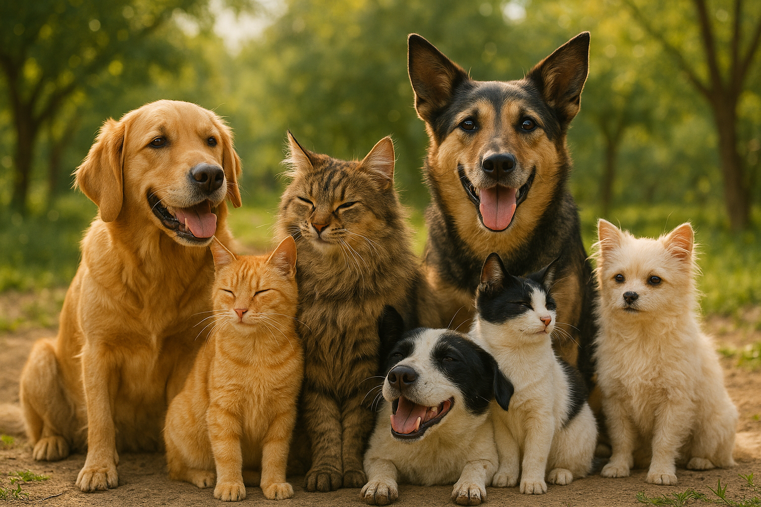 dogs and cats