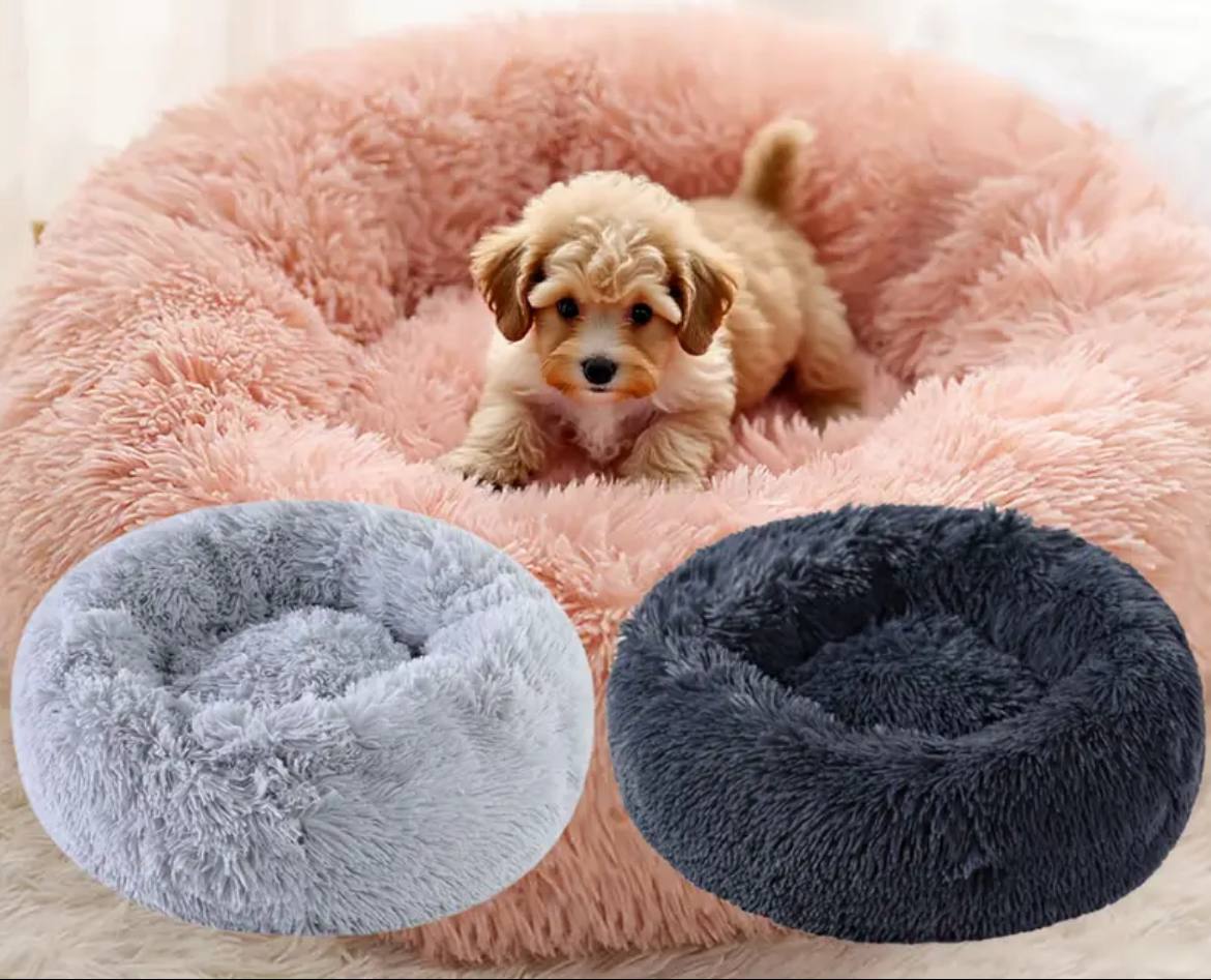 Cozy Winter Pet Bed for Cats and Dogs